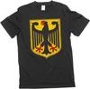 Germany T-Shirt German Eagle Coat of Arms of Germany Patriotic Tee Shirt Deutschland Tee