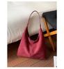 Retro Matte Large Capacity Shoulder Tote - Fall/Winter 2025 Women's Bag