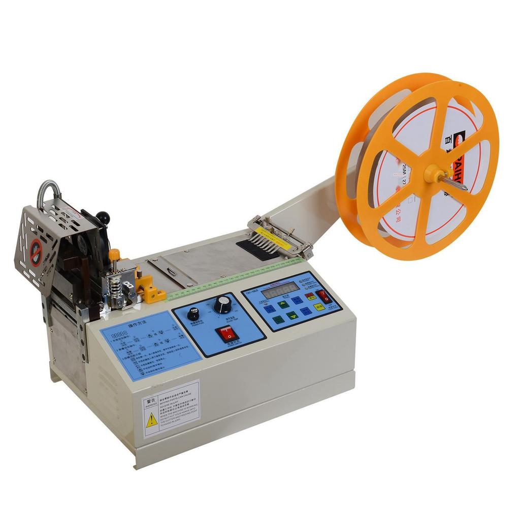 Computerized Automatic Mesh Ribbon Hot & Cold Cutting Machine for Elastic Webbing