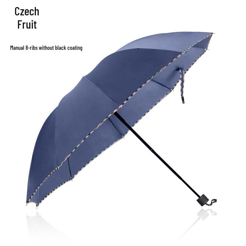 Automatic Three-Fold Sunshade Umbrella: UV-Protection & Rainproof for Men and Women