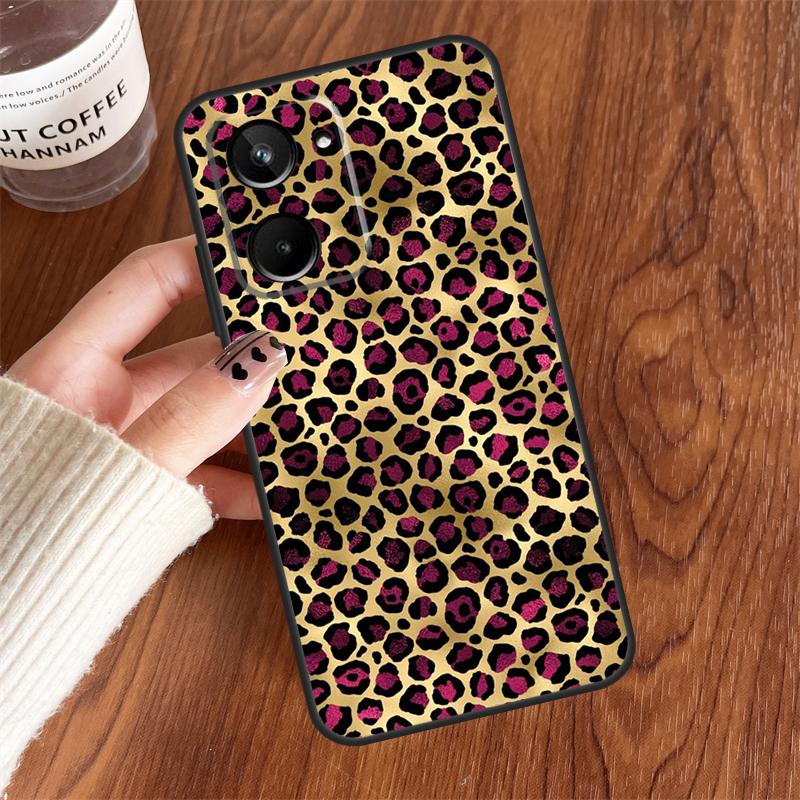 

Luxury Leopard For Realme 10 11 12 13 14 15 Pro Plus C65 C71 C75 C55 C63 C61 C53 C67 C35 GT6 GT7 Pro Case Realme 13 Pro Plus
