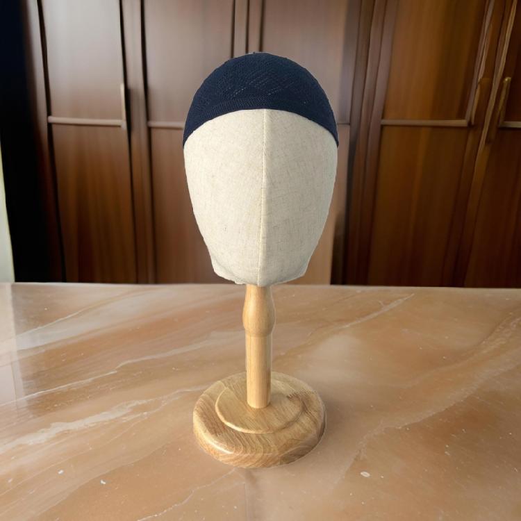 Foldable Sun Hat Gentleman Hat Breathable Hat for Men National Styles Hat for Worship and Everyday Use