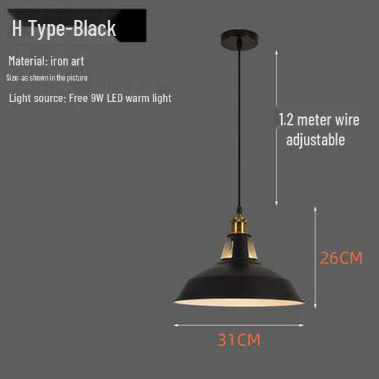 Retro Industrial Iron Chandelier for Hotels, Restaurants, and Bars