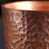 Vintage Pure Copper Cup,Hammer Texture Weave Handle 100 ml Breakfast Milk Coffee Mug,Handcrafted Tea Tumbler Drinkware Tableware