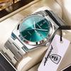 POEDAGAR Luxury Casual Man Wristwatch Waterproof Stainless Steel Luminous Men Clock Date Week Fashion Quartz Men's Watches Reloj