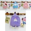 My Melody Character Backpack Nylon Cute Animal Design With Breathable Features For Kids