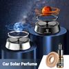 Car Solar Auto Rotation Air Freshener Perfume Seat Auto Decoration Ornament For Porsche Cayenne GTS Panamera Carrera GT3 Sticker