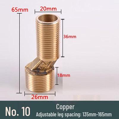 Connettore Eccentrico Offset per Rubinetto Doccia