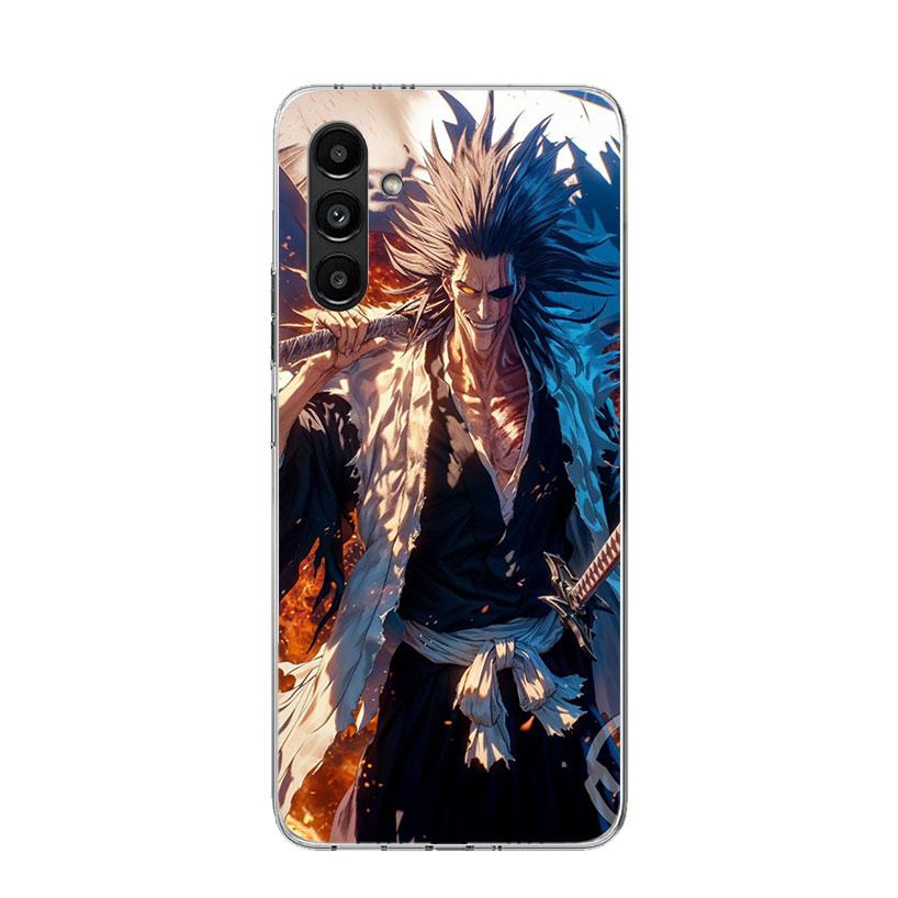 Zaraki Kenpachi Bleach Phone Case for Samsung Galaxy A17 A16 A15 A14 A13 A57 A56 A55 A54 A53 A37 A36 A35 A34 A33 A26 A25 A24 A23