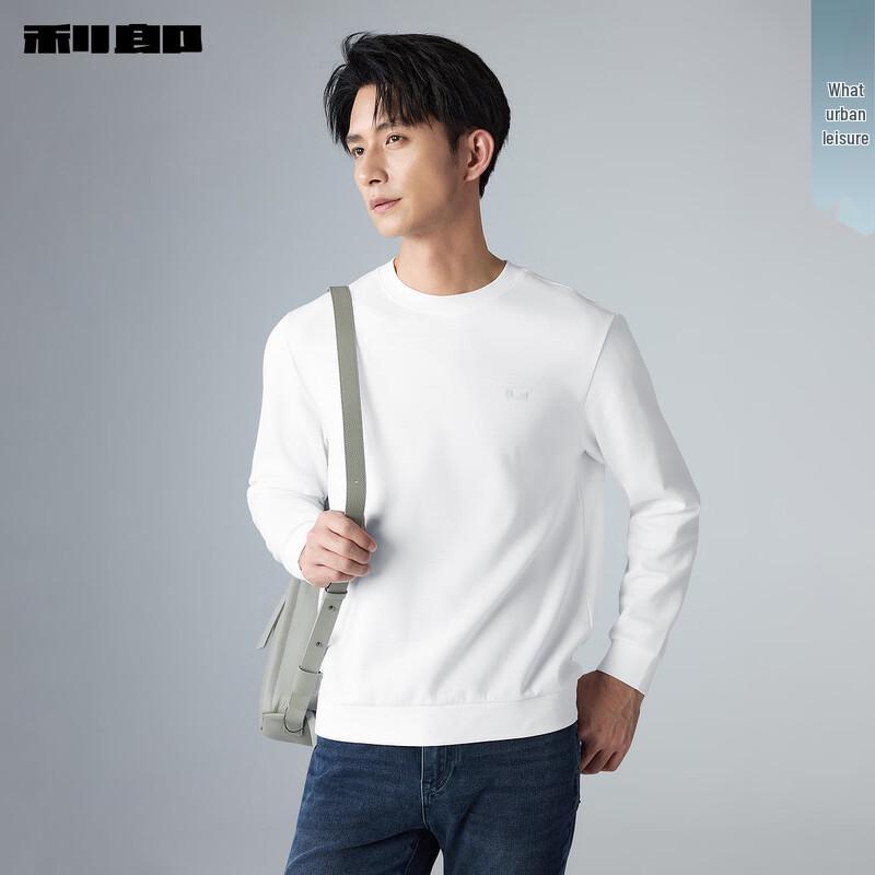 Lilang Men s Round Neck Casual Long Sleeve Sweatshirt 2XL 180/96A