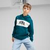 Boy's hoodie Puma SQUAD FL green 68277522 size 140