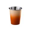 Yousheng Stainless Steel Cup, Reusable with Gradient Color Camping Cup, Frosted Texture Lightweight Beer Cup for Outdoor Picnic