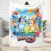 Football Fun Personalized Text Blanket Lightweight Customizable Blanket Warmthful Decor Suitable for Office Seaside Living Room Office Chair