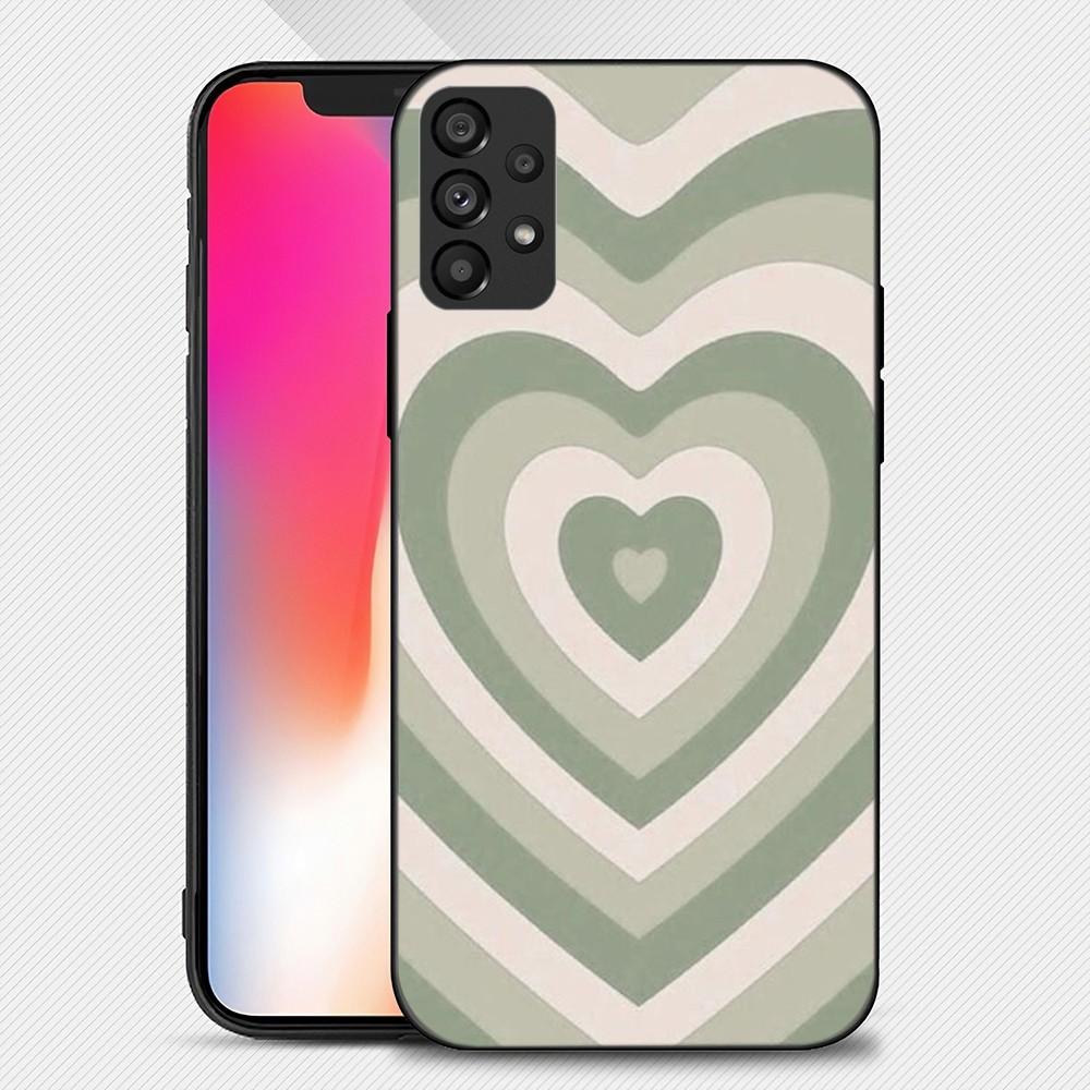 

Чехол для телефона с изображением сердца кофе латте для Samsung Galaxy S22 S23 Ultra S21 S20 FE Plus Note 20, мягкий чехол Samsungs23plus5G