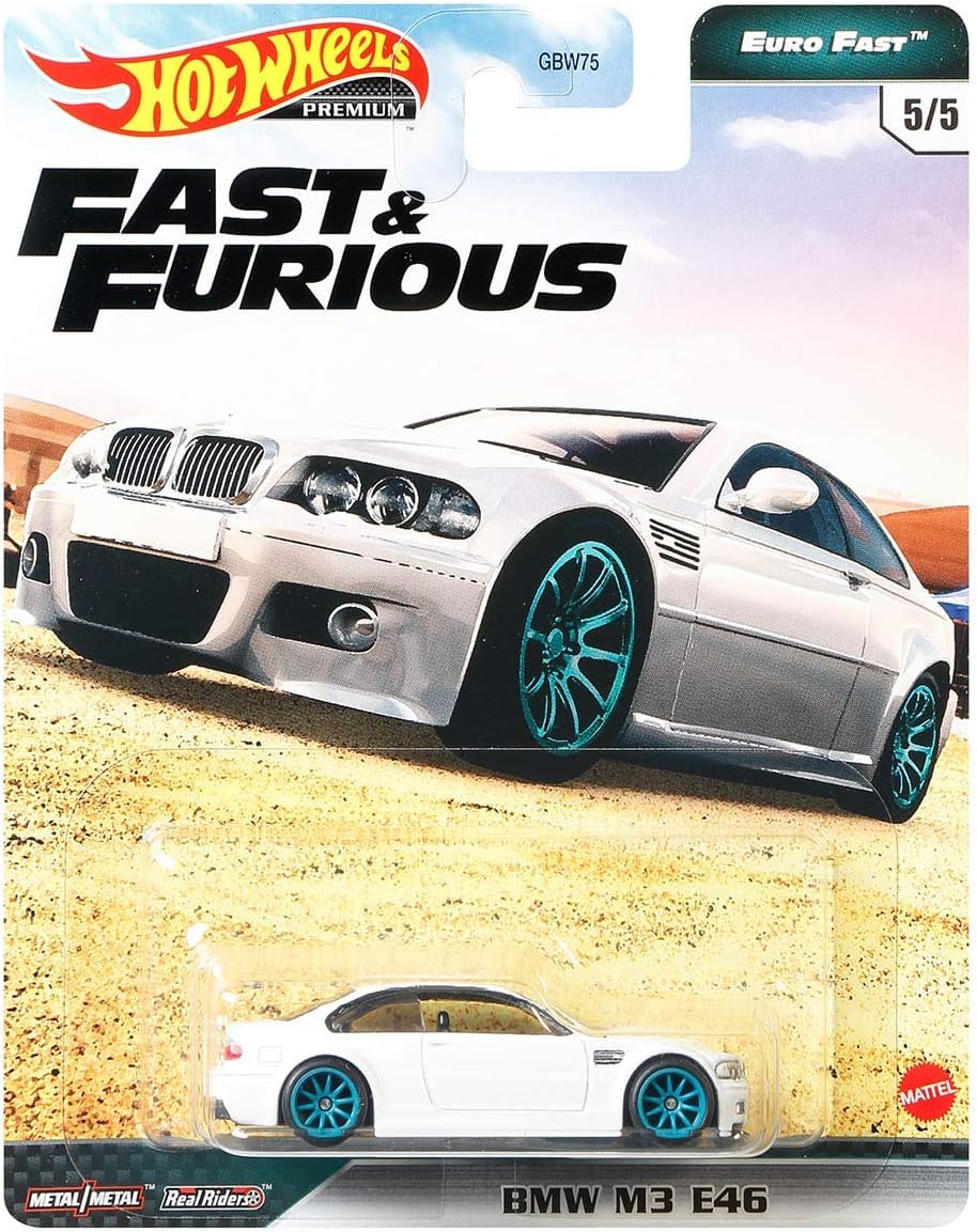 

Hot Wheels Hot Wheels Euro Fast Furious Премиум BMW M3 E46 и EuroFast5/5