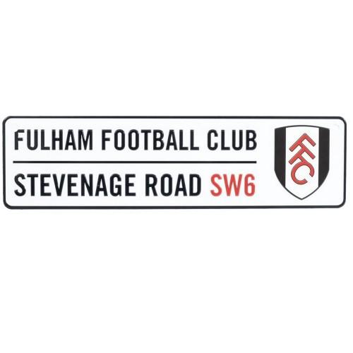 Fulham FC Crest Window Sign