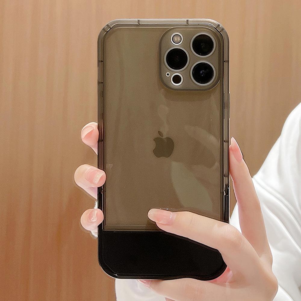 

Невидимый кронштейн для чехла для мобильного телефона iPhone 16 15 Apple Silicone XS XR Simple 11 Прозрачный 14Pro Max 12pro (6.1)