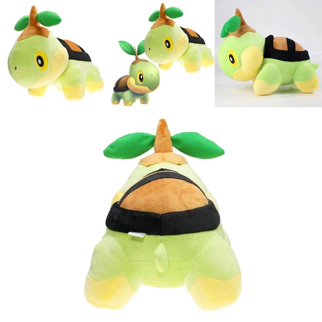 Lovable Pokemon Turtwig Plush Doll With High-density Plush Material For Maximum Softness