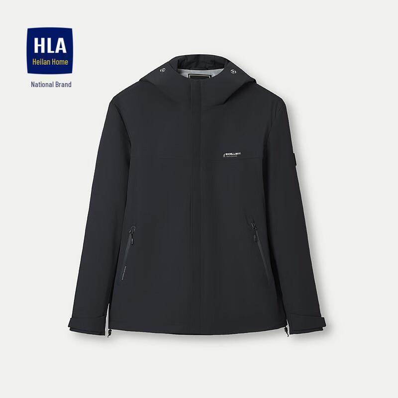 

HLA Men s Hooded Outdoor Jacket 48