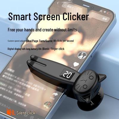 Smart E-Reader & Phone Remote: Page Turner and Video Clicker for Kindle, Phone, Tablet
