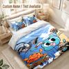 Set Biancheria da Letto Gumball, 1 Copripiumino & 2 Federe Morbido Confortevole Camera da Letto Tessile per la Casa Decorazione