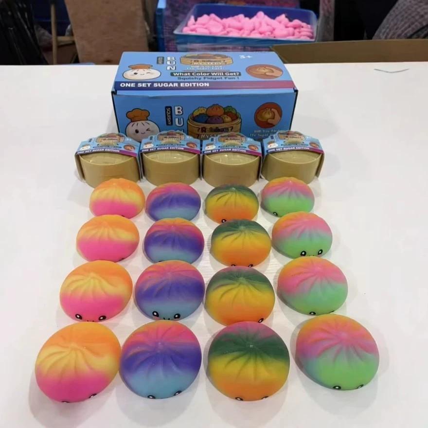 Decompression Buns, Large Steamer, Char Roast Buns, Decompression Small Toys, Pinch Music Venting Toys, Simulated Milk Fragrant Xiaolongbao
