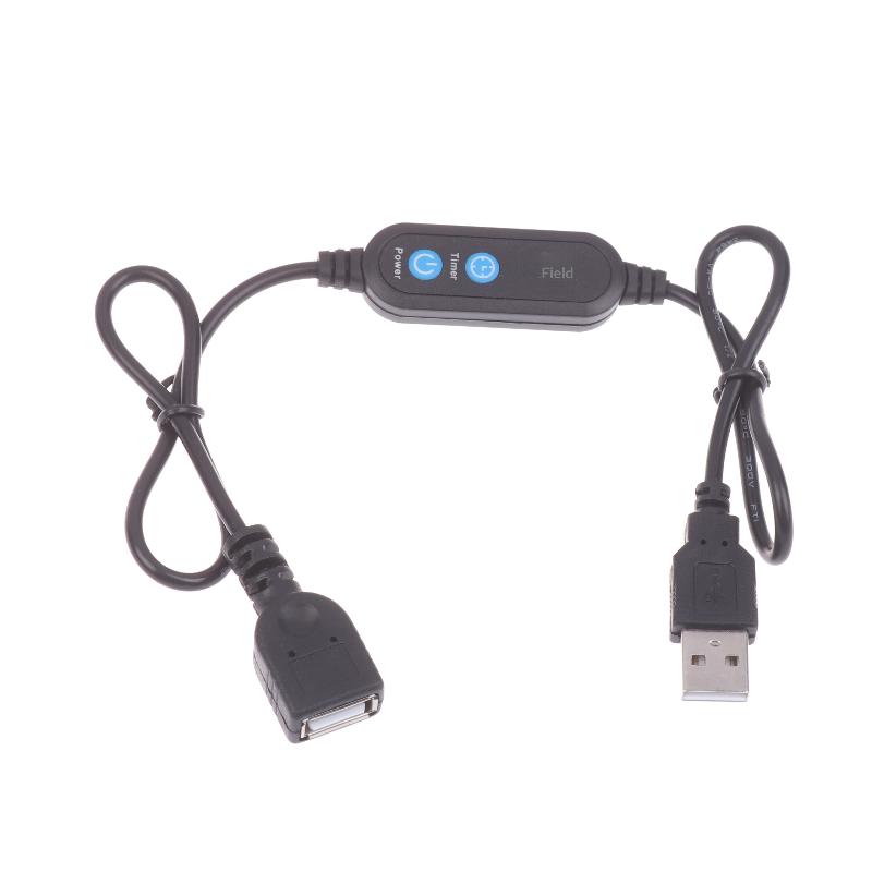 Digital Timer Cable Switch Auto Cut-off USB Connector for LED Strips and Motors