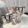 Spring Fashion Printed Graffiti Bag Women's Large Capacity Commuter Retro Fashion Premium Textured Shoulder Bag