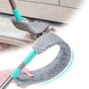 1set Microfiber Extendable Duster with Dusting Brush & Crevice Tool, Wet/Dry Use, Ideal for Furniture & Under-Sofa Cleaning