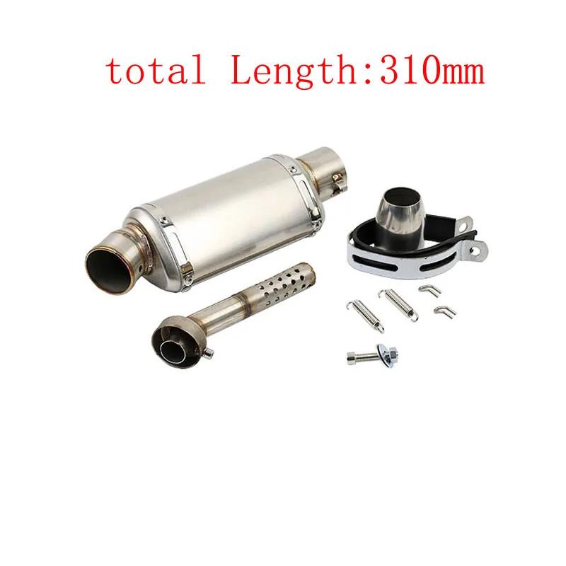 Universal 51mm Motorcycle Exhaust Muffler Escape Moto with DB Killer For Yamaha PCX125 FZ1N Z900 CBR500R R6 R25 R3 R1