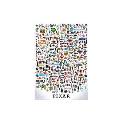 Tenyo [Made In Japan] 1000-piece Jigsaw Puzzle Disney Disney/Pixar Character Great Collection (51x73.5cm) D-1000-067 Includes Glue, Spatula, and