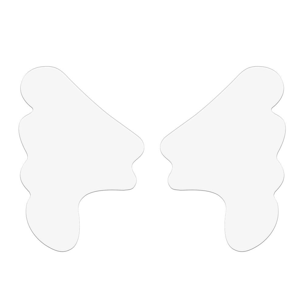 Reusable Silicone Anti-Wrinkle Patch Set: Neck, Forehead, and T-Shaped Breast (11 Pieces)
