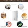 2200ml Dehumidifier Moisture Absorber Indoor Dehumidifier Basement Moisture Absorber Mute Timing External Water Pipe