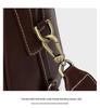 2025 Women's Genuine Leather Crossbody Tote: Large Capacity Summer Handbag & Shoulder Bag
