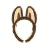 Halloween Plush Devil Ears Headband for Kids – Cute Animal Ear Headband for Costume and Face Washing