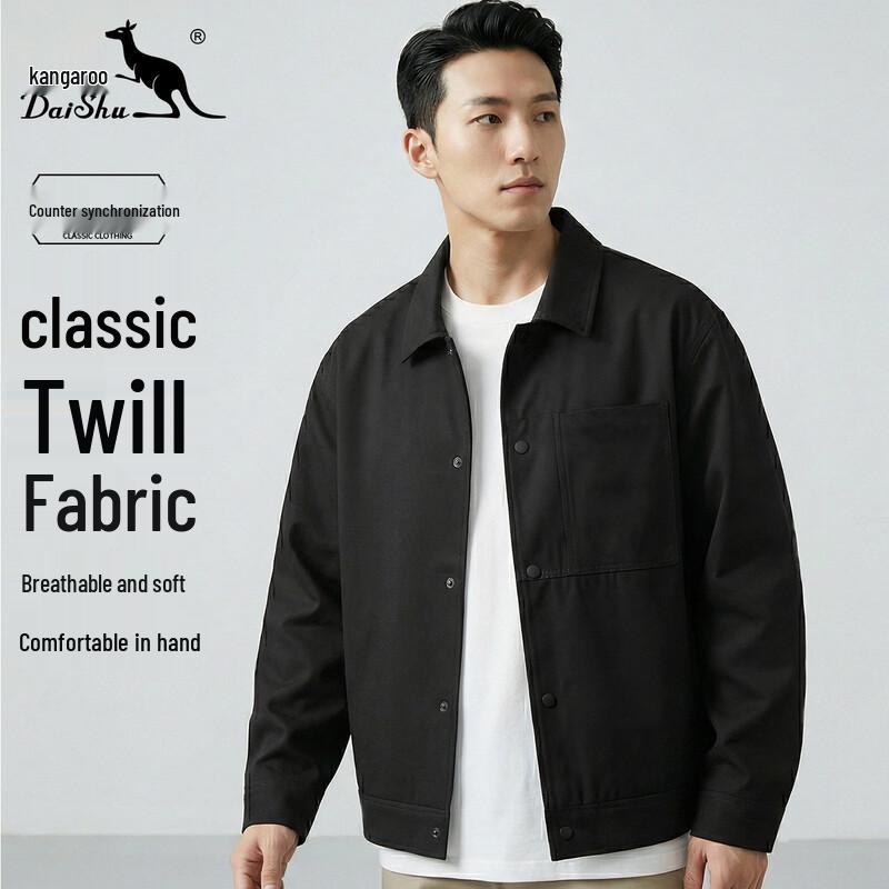 Мужская повседневная твиловая куртка DAISHU L