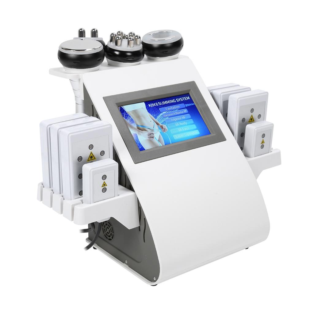 Multifunction 6 in 1 Fat Burning Machine Desktop RF Body Slimming Machine 110‑240VAU Plug