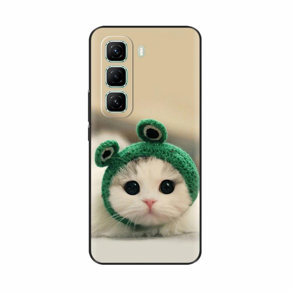 For Infinix Hot 50 5G 4G Case Cute Panda Pattern Silicon Back Cover For Infinix Hot 50 Pro Phone Case For Infinix Hot50 Pro Plus