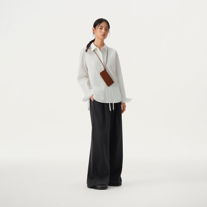 Broadcast Women's Loose Fit Drape Wide-Leg Trousers