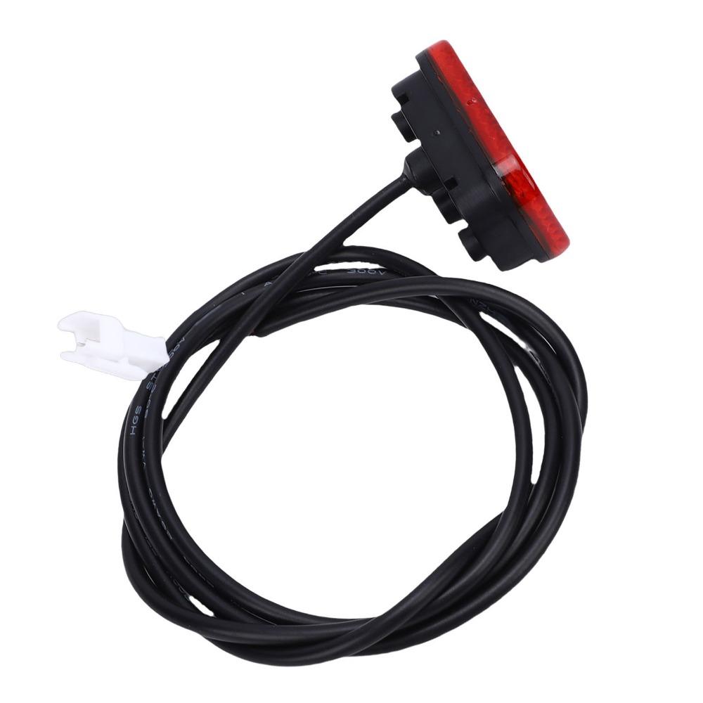 2 Pin White Male Plug Electric Scooter Tail Light for Kukirin G2 Pro DB Electric Scooter