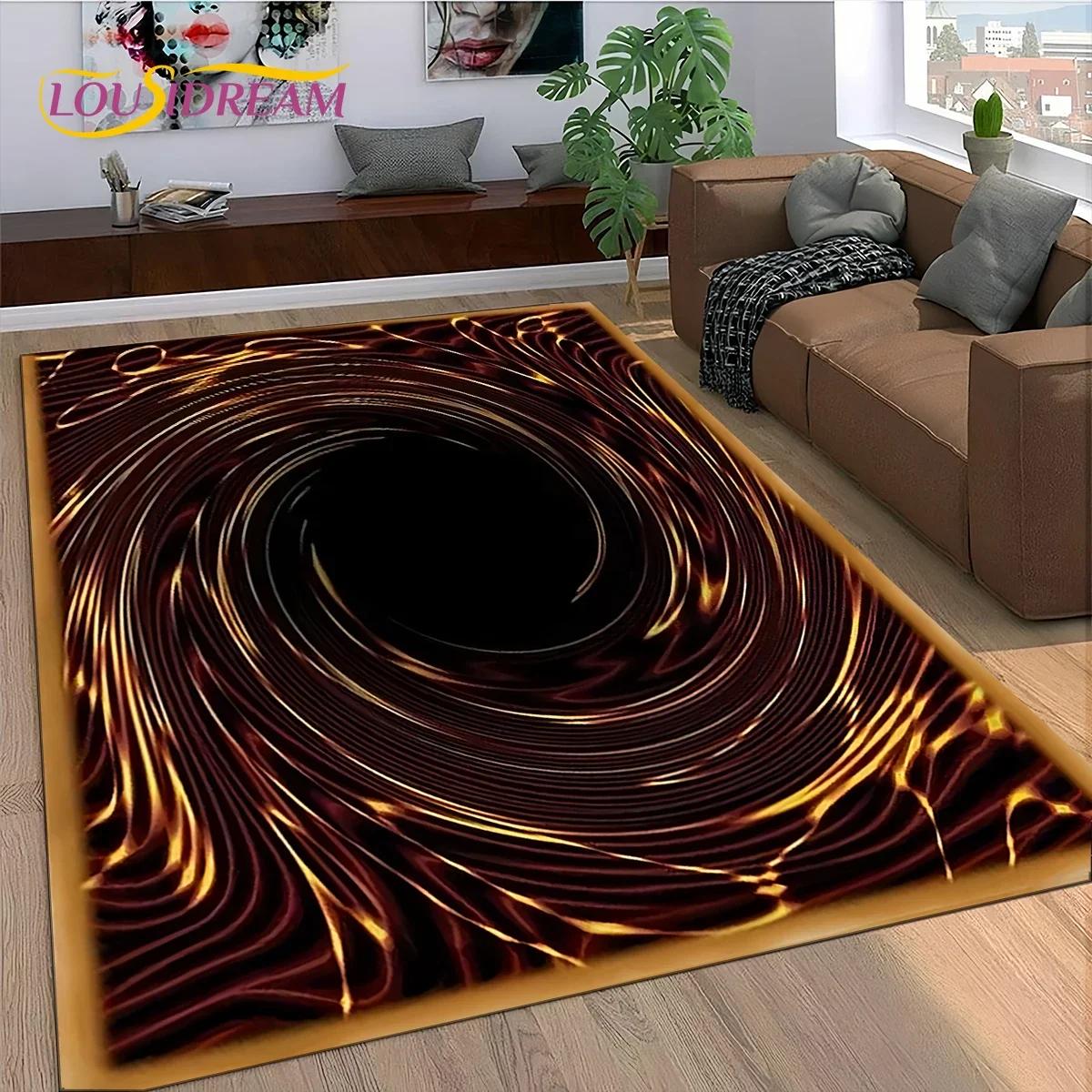 

2025 New Yu-Gi-Oh Blue Eyes Dragon Monster Gold Card Cartoon Game Carpet Rug for Bedroom Living Room Home Sofa,Decor Floor Mat 40x60cm( 15x23in )