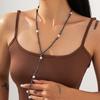 Bohemian Style Rice Beads Beaded Necklace Necklace Exaggerated Personality Stacking Style Multi-Layer Necklace