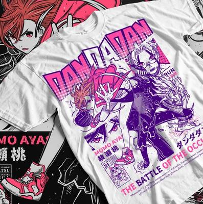 Anime Grafisch T-shirt, Dandadan Okarun T-shirt, Japans Schattig Shirt, Momo Ayase,