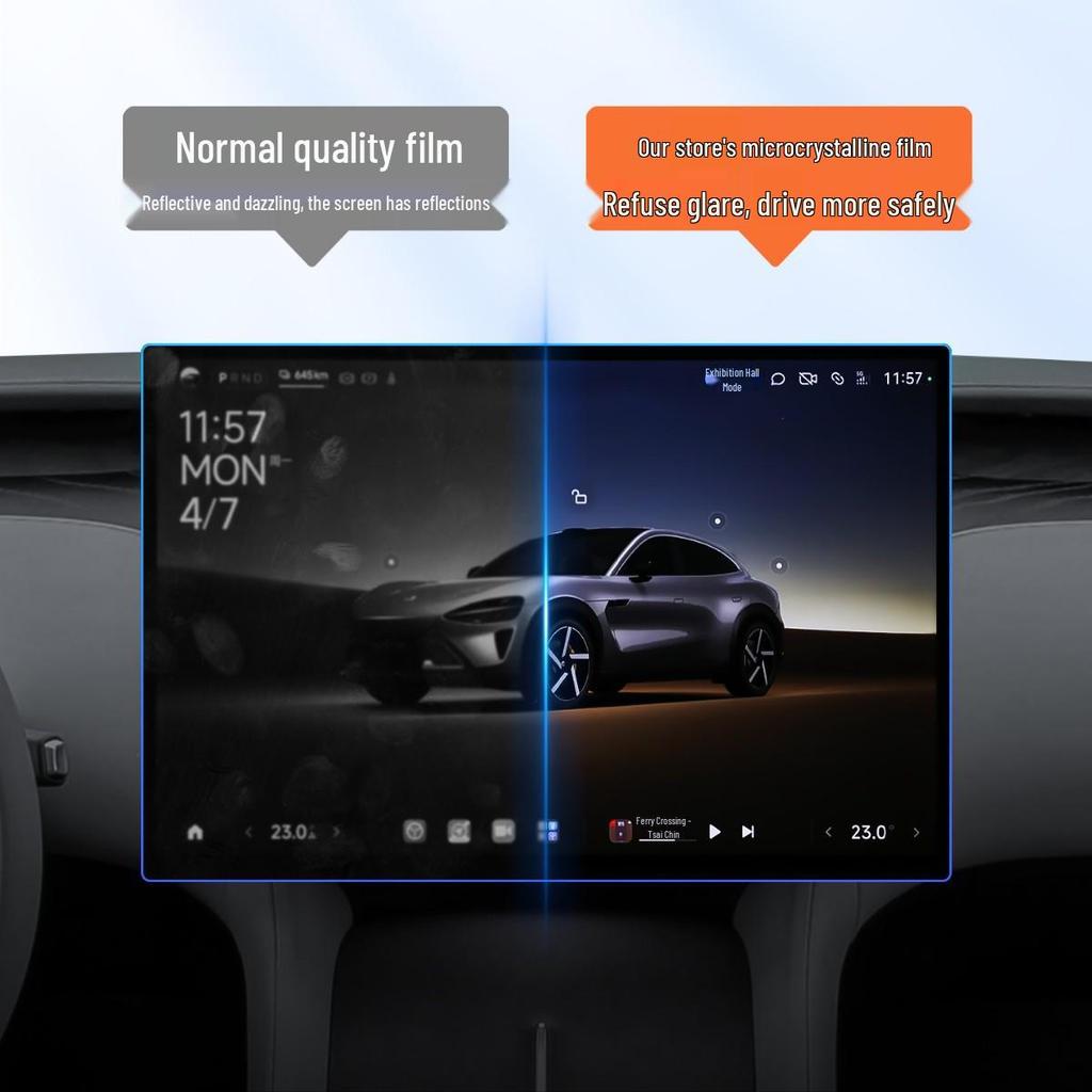 Xiaomi YU7 Screen Tempered Film Dashboard Protection for Central Control Navigation