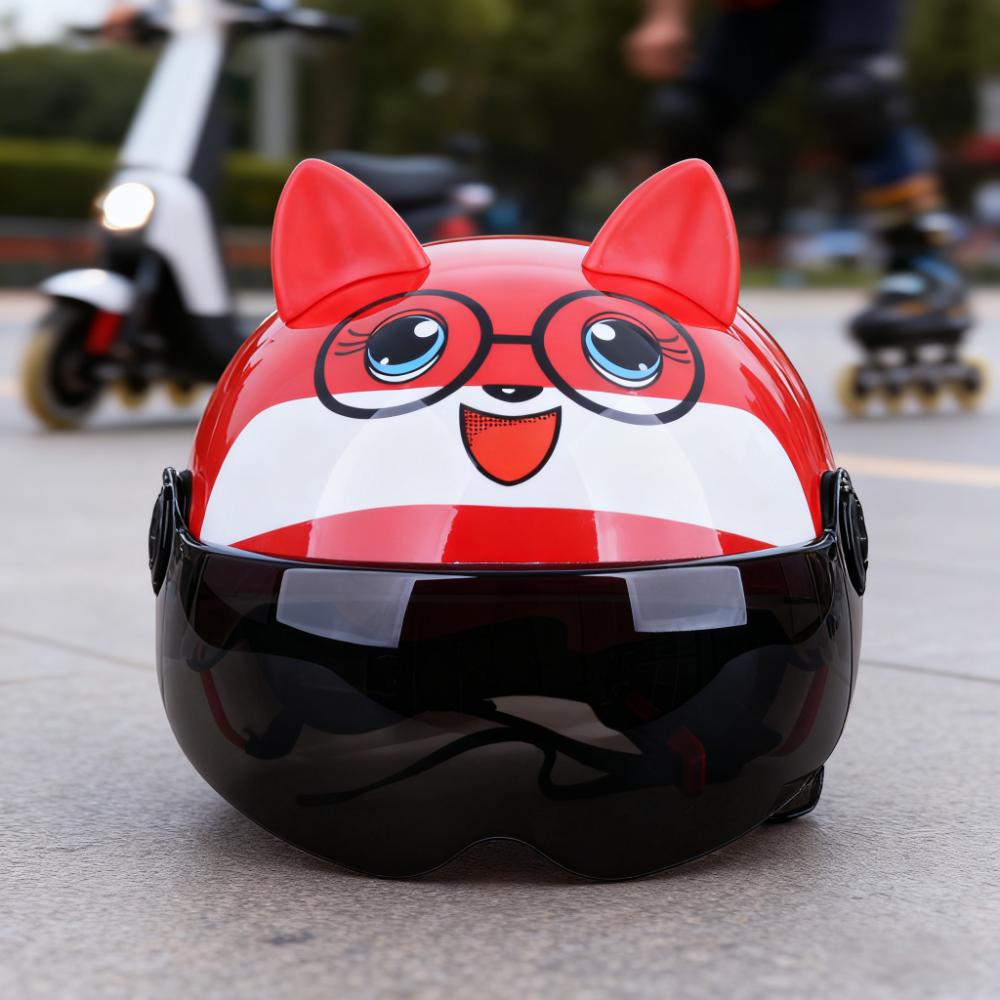 

Children s helmets, electric scooters, safety helmets for boys and girls, children, babies, children, all season universal червоний