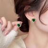 Elegant Cat's Eye Stud Earrings for Women - Light Luxury, Exquisite Design, Versatile & High-Class