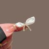 Pearl-like Butterfly Knot Brooch - Luxury Style, Niche Design - Button for Shirts and Suits - Anti-glare Effect