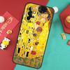 The Kiss Gustav Klimt Painting Case For Samsung Galaxy A56 A36 A26 A16 A06 A13 A33 A53 A15 A35 A55 A34 A54 A12 A32 A52 A17