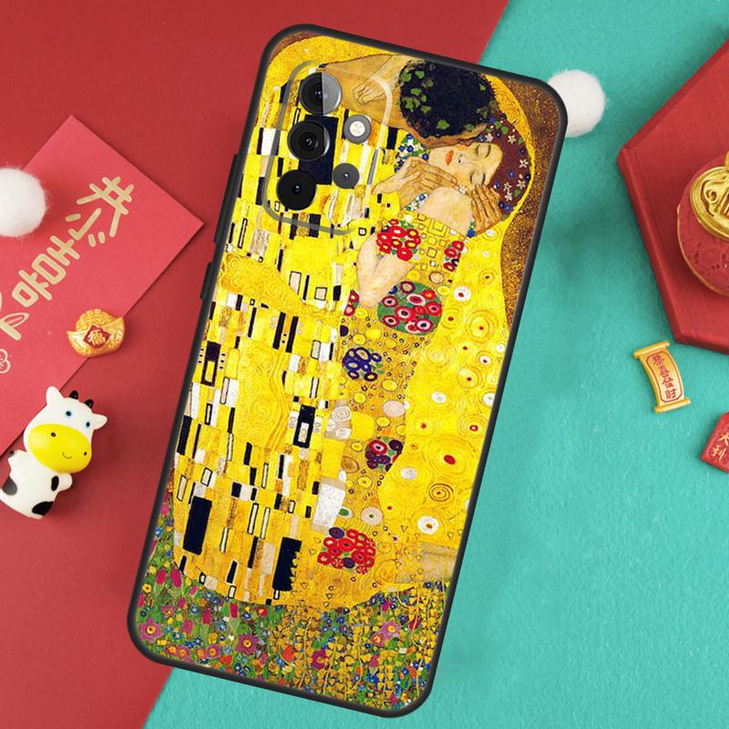 The Kiss Gustav Klimt Painting Case For Samsung Galaxy A56 A36 A26 A16 A06 A13 A33 A53 A15 A35 A55 A34 A54 A12 A32 A52 A17