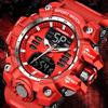 FOXBOX Militäruhr für Herren LIGE Luxus Sport Chronograph Herren Armbanduhr Wasserdicht Quarz Große Uhr Digital Herrenuhren+Box